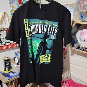 Emerald City Graphic Tee - Black